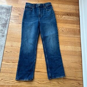 Abercrombie & Fitch The 90s Straight Ultra High Rise Jeans Size 25/0